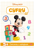 Disney uczy Miki Ćwiczenia z naklejkami Cyfry