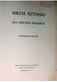 Mszał Rzymski dla Diecezji Polskich
