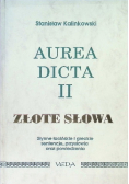 Aurea Dicta II Złote słowa