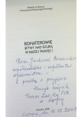 Bohaterowie bitwy nad Bzurą w naszej pamięci