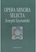 Opera minora selecta