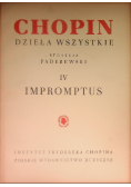 Dzieła wszystkie  Tom IV Impromptus, 1949 r.