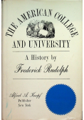 The american college and university