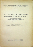Przygotowania niemieckie do agresji na Polskę w 1939 r.