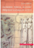 Zachodni portal katedry Świętego Łazarza w Autun