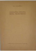 Gramatyka opisowa języka francuskiego