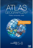 Atlas geograficzny SP Polska kontynenty