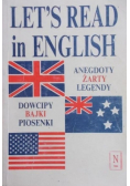 Lets read english anegdoty żarty legendy