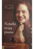 Notatki stopą pisane