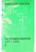 Na wysokiej połoninie listy z nieba