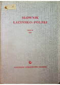 Słownik łacińsko polski Tom II