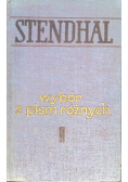 Wybór z pism różnych