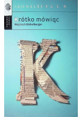 Krótko mówiąc