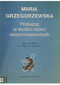 Pedagog w służbie dzieci niepełnosprawnych