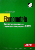 Ekonometria Rozwiązywanie problemów z wykorzystaniem programu GRETL