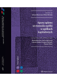 Spory sądowe ze stosunku spółki w spółkach kapitałowych