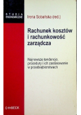 Rachunkowość kosztów i rachunkowość zarządcza