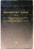 Budownictwo ogólne Tom III