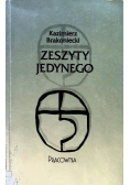 Zeszyty jedynego