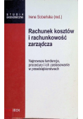 Rachunek kosztów i rachunkowość zarządcza