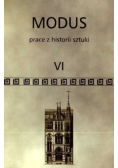 Modus Prace  z historii sztuki Tom VI
