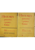 Historia państwa i prawa Polski 2 tomy