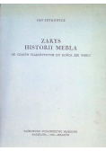 Zarys historii mebla
