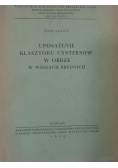 Uposażenie Klasztoru Cystersów w Obrze w wiekach średnich 1950 r.
