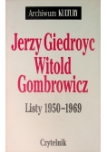 Witold Gombrowicz  Listy 1950 - 1969