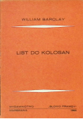 List do Kolosan