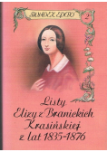 Listy Elizy z Branickich Krasińskiej z lat 1835 - 1876