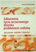 Zaburzenia życia uczuciowego dziecka problemem rodziny