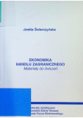 Ekonomika Handlu Zagranicznego
