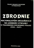 Zbrodnie nacjonalistów ukraińskich