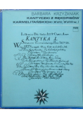 Kantyczki z rękopisów karmelitańskich XVII i XVIII wiek