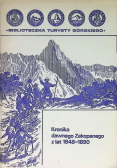 Kronika dawnego Zakopanego z lat 1848  1890