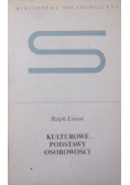 Kulturowe podstawy osobowości
