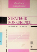 Podstawy zarządzania Strategie konkurencji
