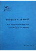 Mówimy poprawnie