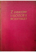 Z dziejów Filozofii Rosyjskiej