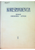 Korespondencja  Stalin Churchill  Attlee Tom I