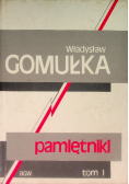 Gomułka Pamiętniki Tom I