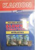 Polsko-niemiecki słownik tematyczny - myślistwo, Nowa