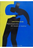 Wprowadzenie do nauki o teatrze