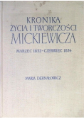 Kronika życia i twórczości Mickiewicza marzec 1832 - czerwiec 1834 Tom 4