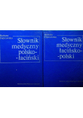 Słownik medyczny polsko łaciński / łacińsko polskii