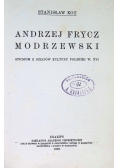Andrzej Frycz Modrzewski 1919 r.