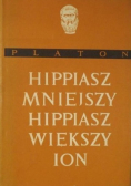 Hippiasz mniejszy Hippiasz większy. Ion