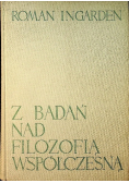 Z badań nad Filozofią Współczesną