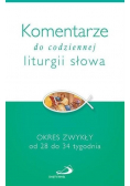 Komentarze do codziennej liturgii słowa Okres zwykły